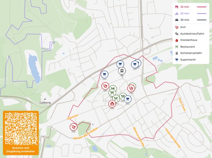 WIZ - Wohnen, Investment, Zentral - hier in Salzgitter-Bad – Immobilienkarte