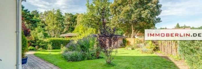 IMMOBERLIN.DE - Eccellente casa unifamiliare con splendido giardino in una posizione immersa nella natura