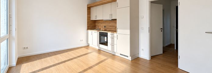 ¡Visita abierta el 25.10.26! ¡Primera ocupación en obra nueva! Apartamento de 2 habitaciones de alta calidad - sello EH40+QNG – Wohnzimmer