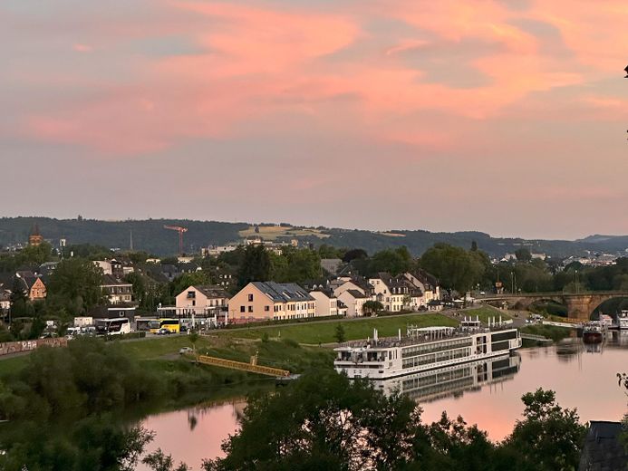 Aussicht vom Balkon