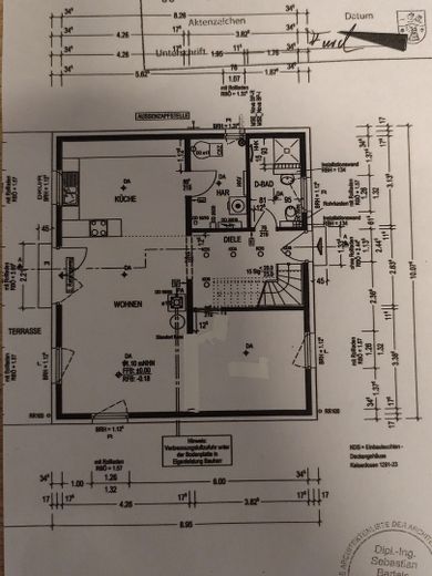 Charmantes Einfamilienhaus in ruhiger 2. Reihe – Grundriss EG