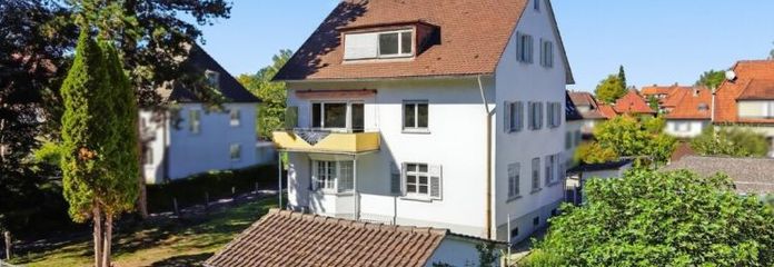 360° | Friedrichshafen’de geliştirme potansiyeline sahip üç ailelik ev