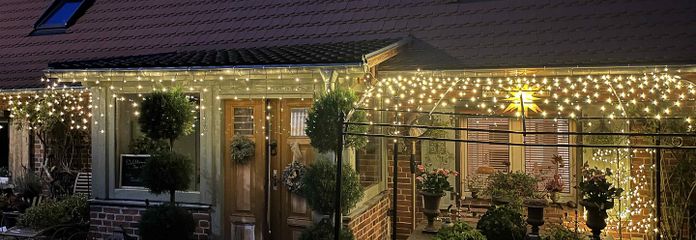 Ein Stück vom Paradies in Elb-Nähe - saniertes Bauernhaus mit Vintage-Charme – das Haus in der Adventszeit