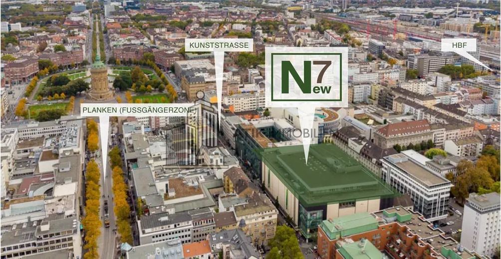 ATIK: Topmoderne Büro- und Praxisflächen im NEW 7 – Lageplan
