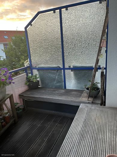 Balkon rechte Ansicht