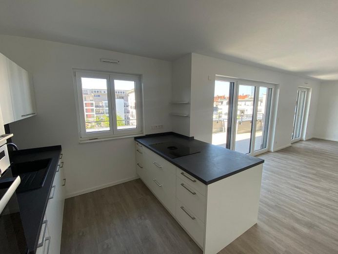 Penthouse im WohnCarré, mit großer Dachterrasse, Aufzug & Tiefgarage – provisionsfrei – Foto 4
