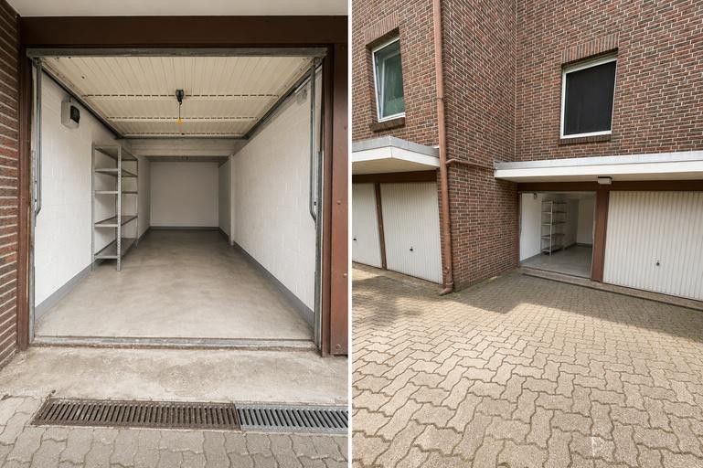 Piso moderno de 3 habitaciones con terraza y garaje en Buxtehude-Altkloster – Garage und Stellplatz