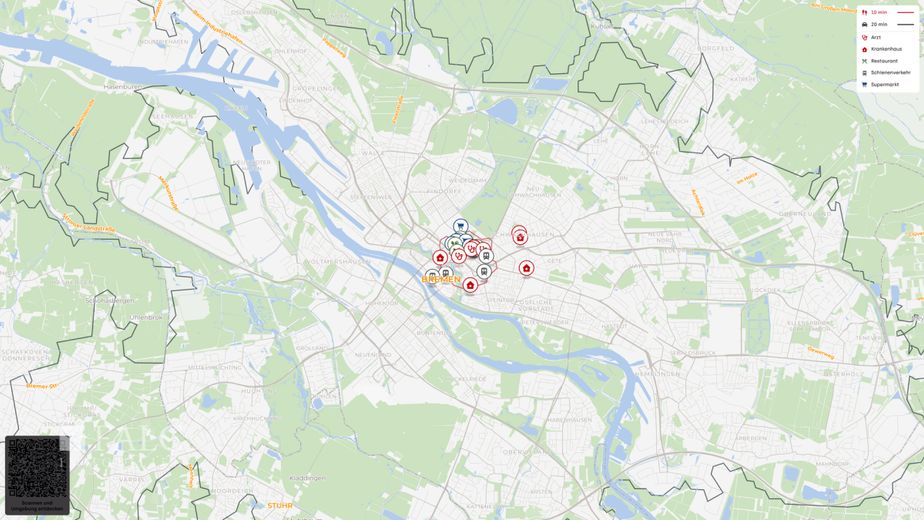 Attraktives Investment im Bremer Bahnhofsviertel - Perfekt für Ferienvermietung – Site plan (macro)