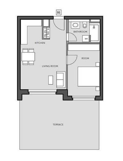 High Park - Exklusive 2-Zimmer-Wohnung mit Terrasse im 4. OG – Foto 5