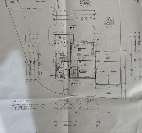 Jasny, energooszczędny dom jednorodzinny w spokojnej lokalizacji na obrzeżach Ansbach – Erdgeschoss