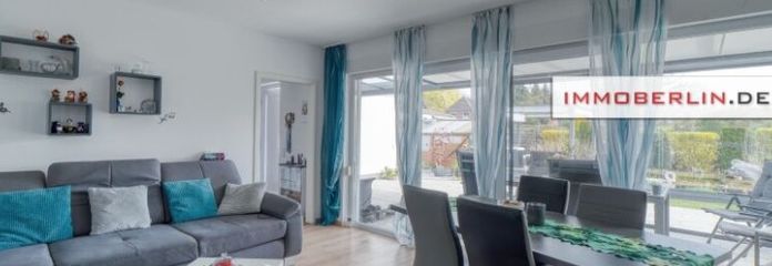 IMMOBERLIN.DE - Südgrundstück mit Bungalowarchitektur und Sonnenterrasse in rückwärtiger Lage