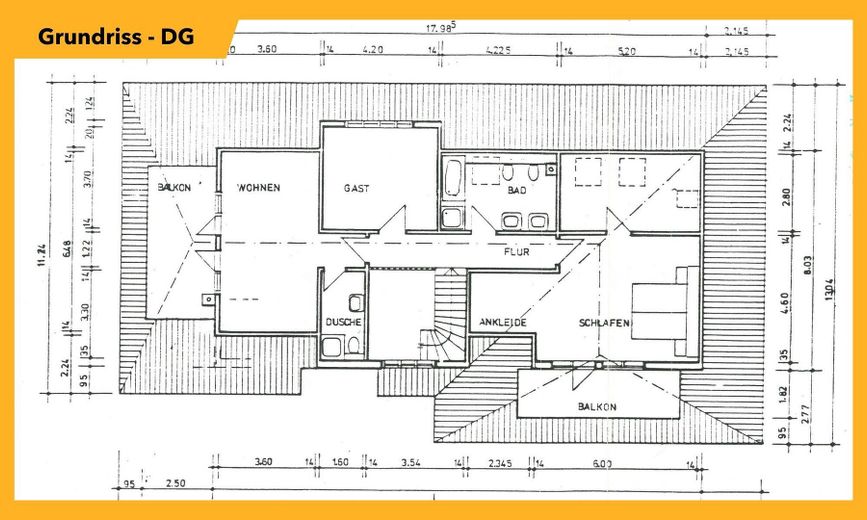 Exklusives Landhaus mit 255 m² Wohnfläche auf 1.600 m² Traumgrundstück im Taunus – Obergeschoss
