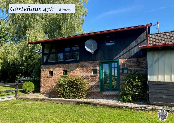Historischer Bauernhof mit 3 Wohneinheiten & Stall – Leben, Arbeiten, Vermieten nahe Köln & Bonn – Gästehaus 47b rück