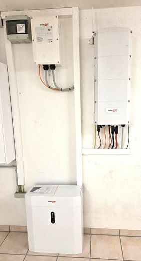 SENZA PROVVIGIONE - Casa a basso consumo energetico con impianto fotovoltaico e splendida vista a Kempten-Rothkreuz – PV-Anlage