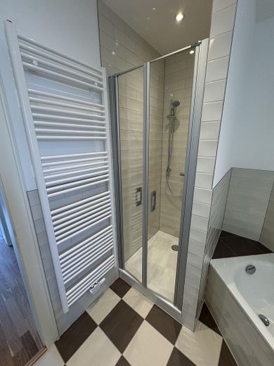 Sanierte 2-Zimmer-Wohnung im beliebten Brentanoviertel mit neuer Küchenzeile! – Badezimmer