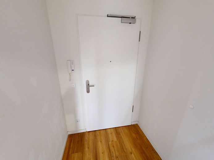 RÊVE DE NEUF : Appartement exclusif de 3 pièces avec cuisine équipée et grande terrasse sur le toit à Langenhorn – Eingangsbereich