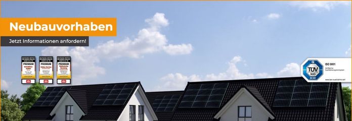 Naturnahes, energieeffizientes Wohnen in Ihrem Traumhaus in Seenähe – Gartenansicht Haus 3&amp;4