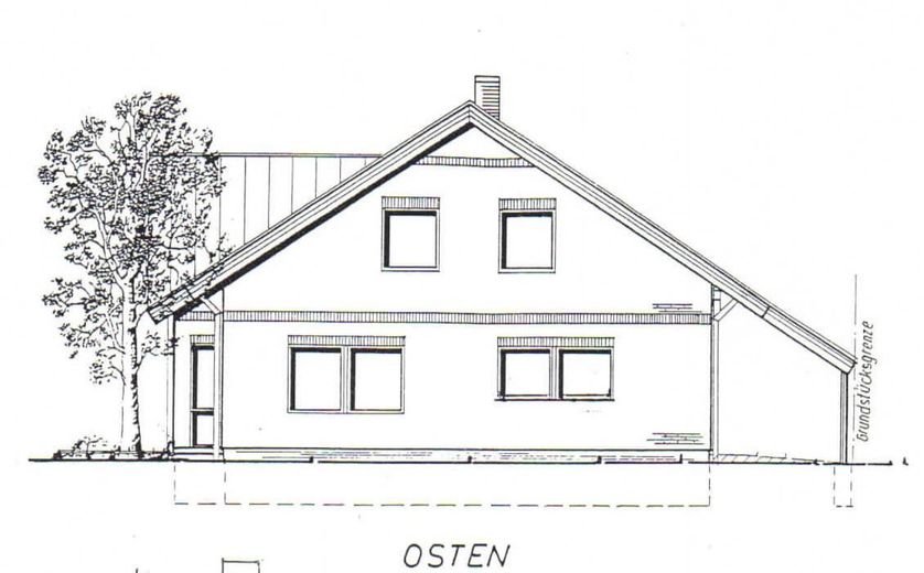 Ansicht von Osten
