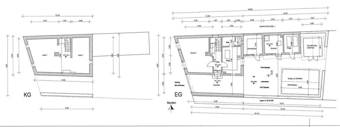 Grundriß EG & KG