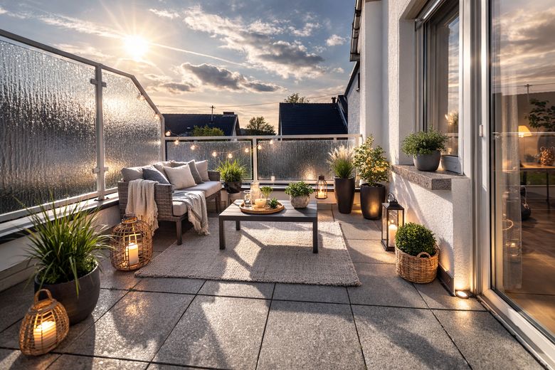 Dachterrasse visualisiert