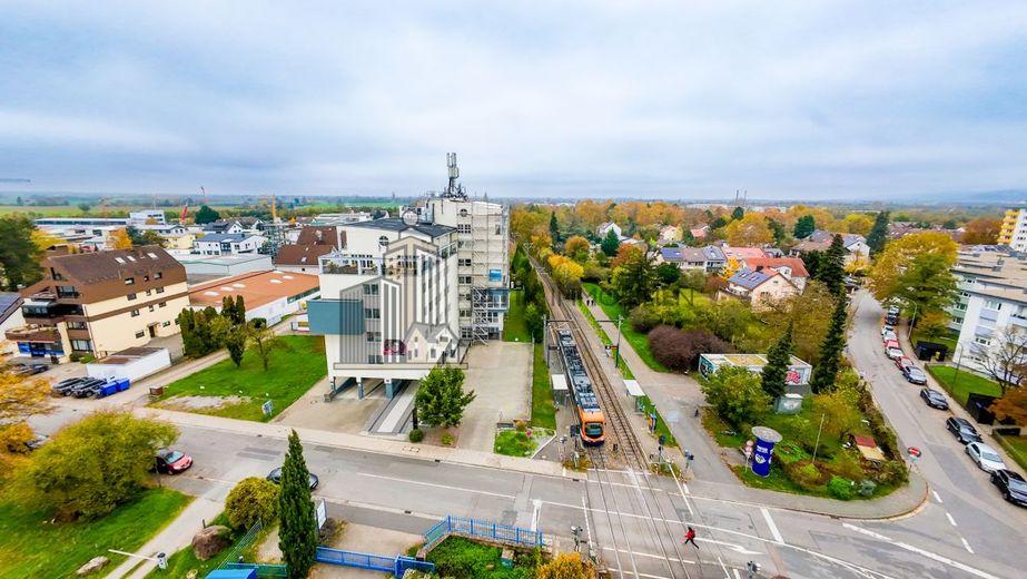 ATIK: Moderne, individuell gestaltbare Arbeitsplätze mit attraktivem P-L-Verhältnis - provisionsfrei – Drohnenaufnahme