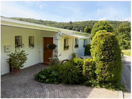 Detached house with panoramic views of Basel in Inzlingen – Haus Eingang