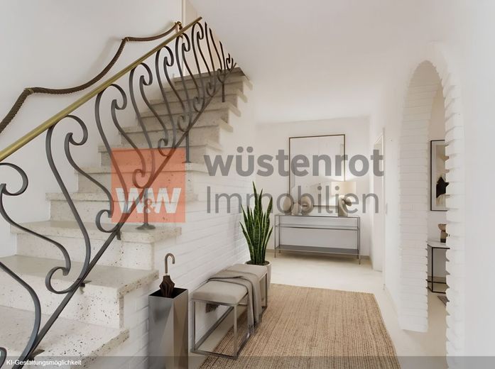 Großes Grundstück, Ponystall &amp; Nordseeluft - Familienhaus mit Herz im Luftkurort Hage – EG Flur - KI Gestaltungsmöglichkeit