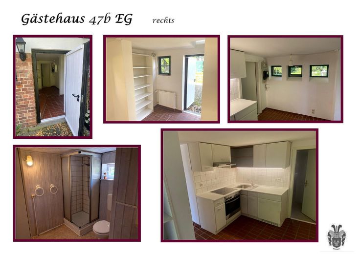 Historischer Bauernhof mit 3 Wohneinheiten & Stall – Leben, Arbeiten, Vermieten nahe Köln & Bonn – Gästehaus 47b EG innen