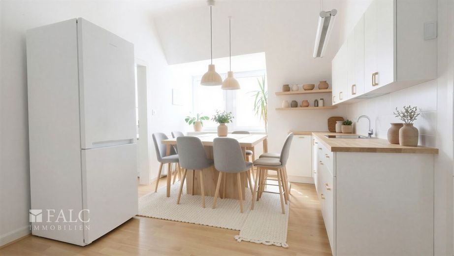 Seltene Gelegenheit im Kreuzviertel - Eigentumswohnung zur individuellen Modernisierung – Küche - (KI generiert)