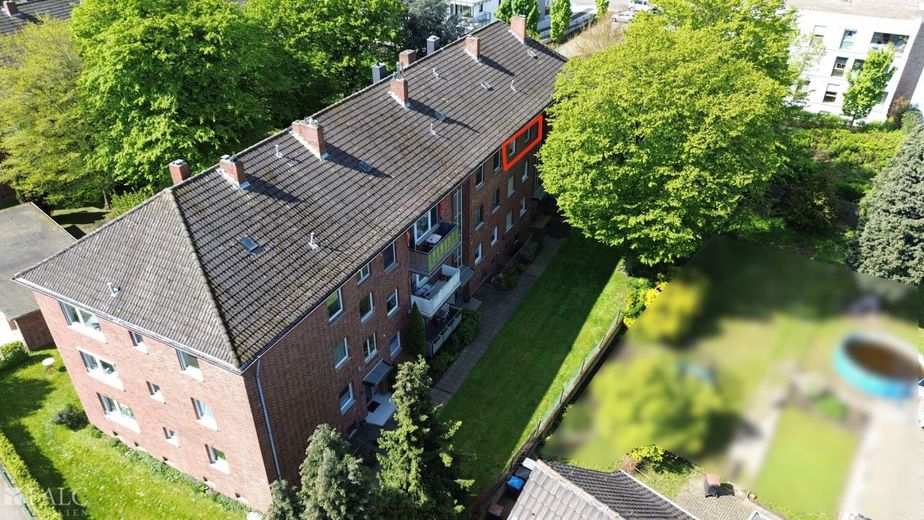 Hausansicht oben