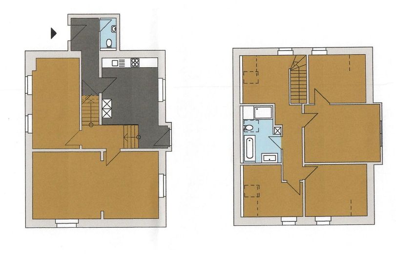 Grundriss EG und OG