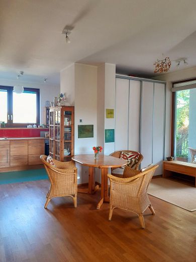 Bürgerpark Pankow'da Yaşam – Küche Essplatz Terrasse