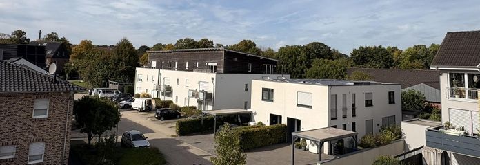 Wymarzone mieszkanie 2 ½-pokojowe z południowo-zachodnim tarasem na dachu w zielonym Schermbeck – Wohnung 2. OG mit Dachterrasse