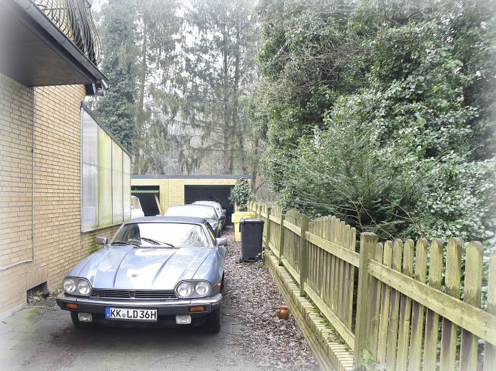 EinFahrt am WaldRand