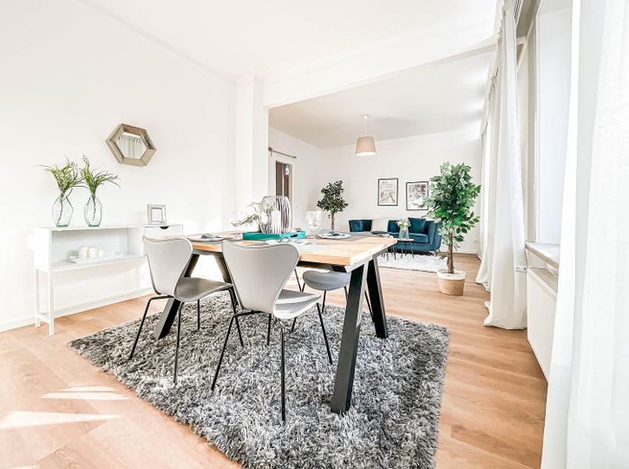 Sofort bezugsfertig: Ihr neues Zuhause am Tibarg – Wohn-Ess-Zimmer