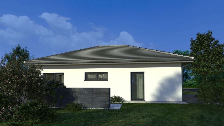 KLASSISCH - PRAKTISCH - BUNGALOW – Ansicht Garten