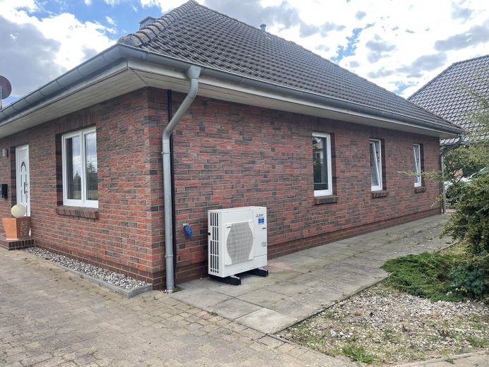Nordansicht, Wärmepumpe