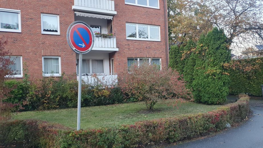 Rückseite der Wohnung
