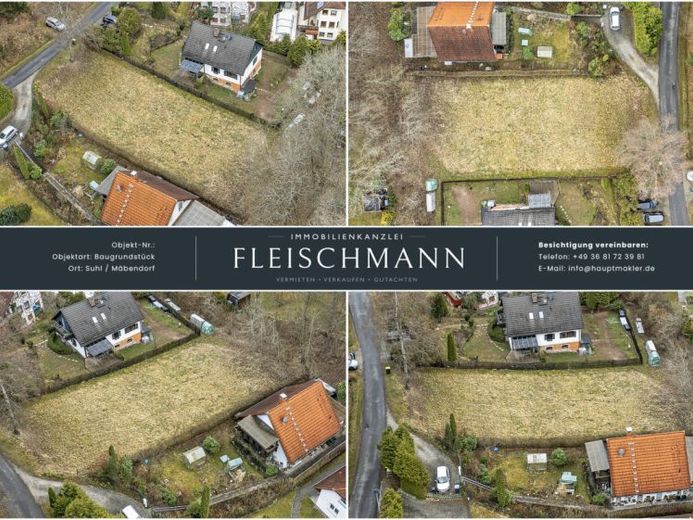 Ein Platz zum Ankommen und Wohlfühlen – Ihr Baugrundstück im grünen Herzen von Suhl – Foto 1