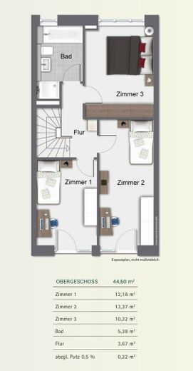 Wunderschöne Maisonette-Wohnung in bester Lage mit Garten - Erbpacht – OG