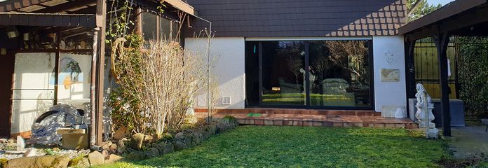 Freist. Einfamilienhaus begehrte Lage, Bj. 1967/80, ca. 215 qm, 604 qm, Garten, Winterg.