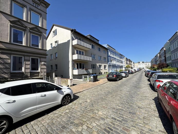 Wohnung aus der Sicht Straße