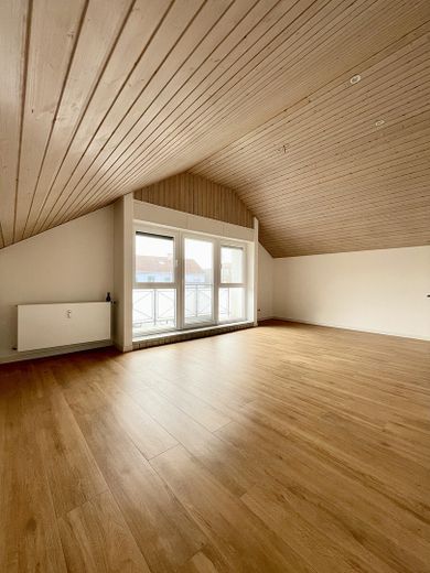 4ZKB mieszkanie dwupoziomowe - komfort na dwóch poziomach z przestronnym tarasem dachowym – Schlafzimmer