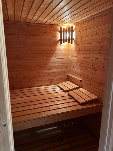 Sauna im Keller