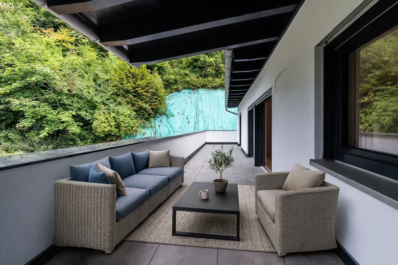 Möblierungsbeispiel Terasse