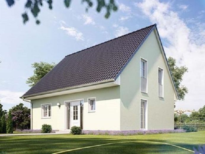 Einfamilienhaus AL510 massiv schlüsselfertig Festpreisgarantie PV – Foto 1