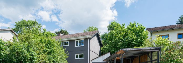 Außenansicht Zufahrt