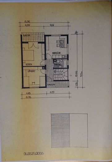 Einfamilienhaus mit 5 Zimmern ab sofort zu vermieten – Grundriss OG