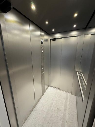 Aufzug bis vor die Wohnung