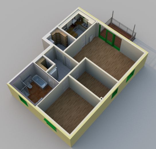 PROVISIONSFREI - Sehr schöne 3-Zimmer-Wohnung, in bevorzugter Lage im Oldenburger Norden. – फोटो 3